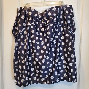 Daisy Flowered Soft & Stretchy Golf Skort size 20